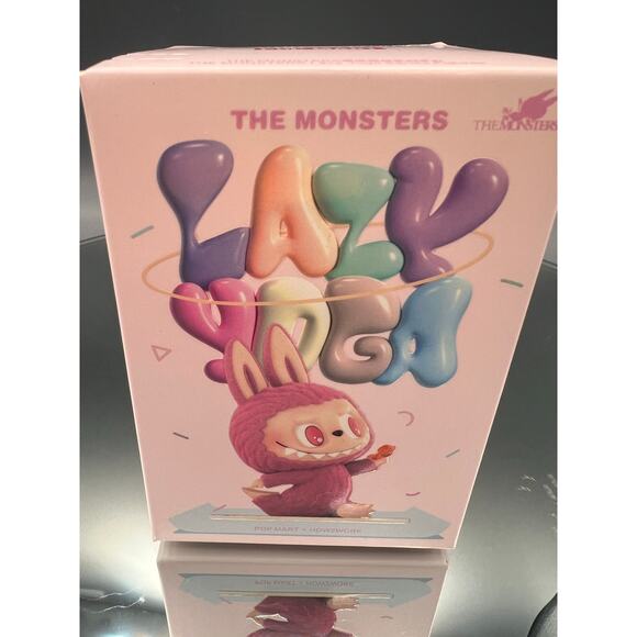 POP MART THE MONSTERS Labubu Lazy Yoga Series CONFIRMED AMERICANO - Picture 5 of 8
